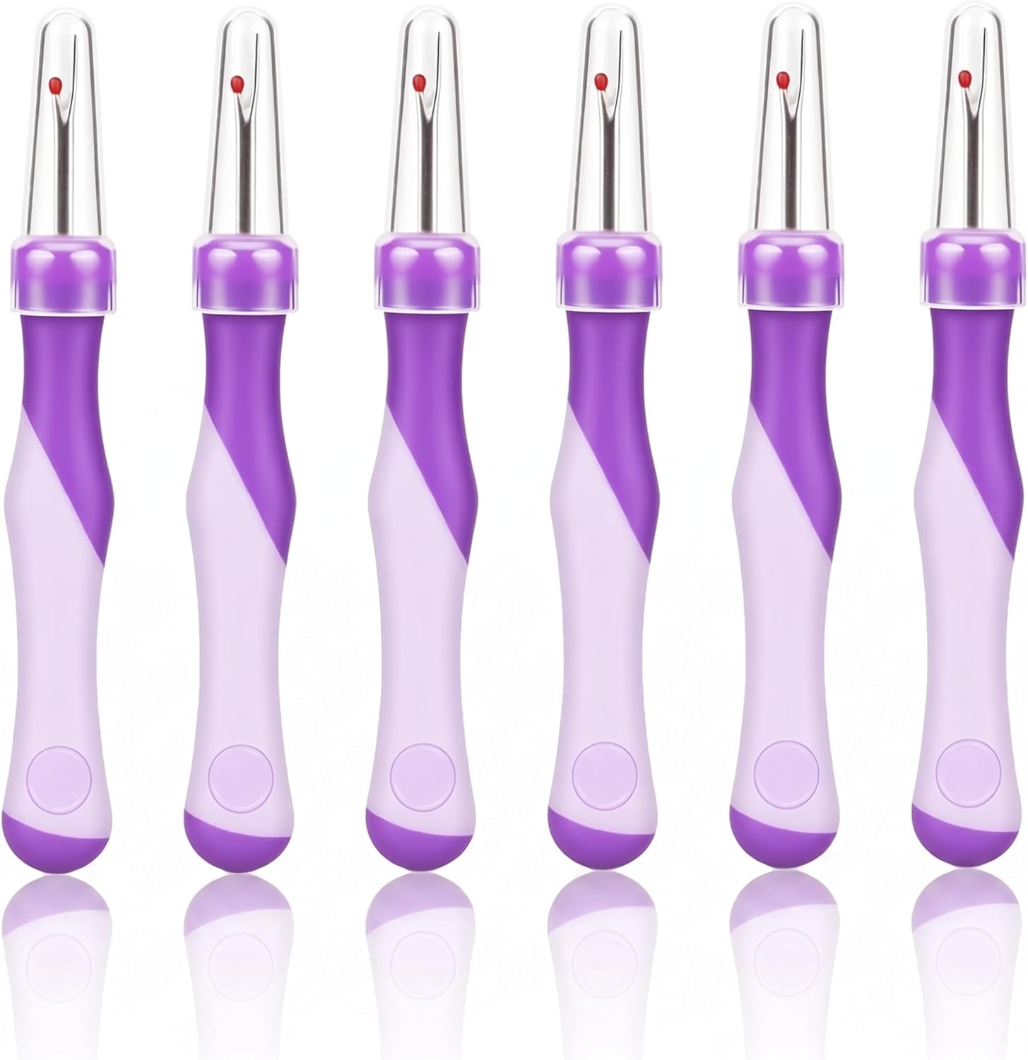 VZYUVY 6 Pack Seam Ripper Stitch Remover Tool, Sewing Thread Puller Cutter for Embroidery Removal