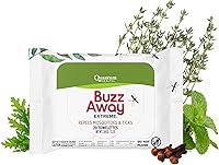 Vista 1 de Quantum Health Buzz Away Extreme - Toallitas repelentes de insectos sin DEET – Toallas repelentes de mosquitos y garrapatas con aceite de citronela
