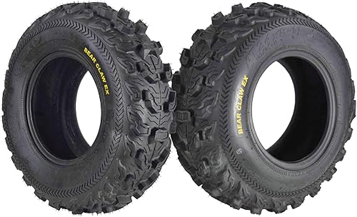 Miniatura 16 de Kenda Bearclaw EX K573-21x7-10 - Neumático delantero para vehículos todo terreno (ATV), UTV y lado a lado (SxS), 6 capas, Bear Claw EX 21x7x10