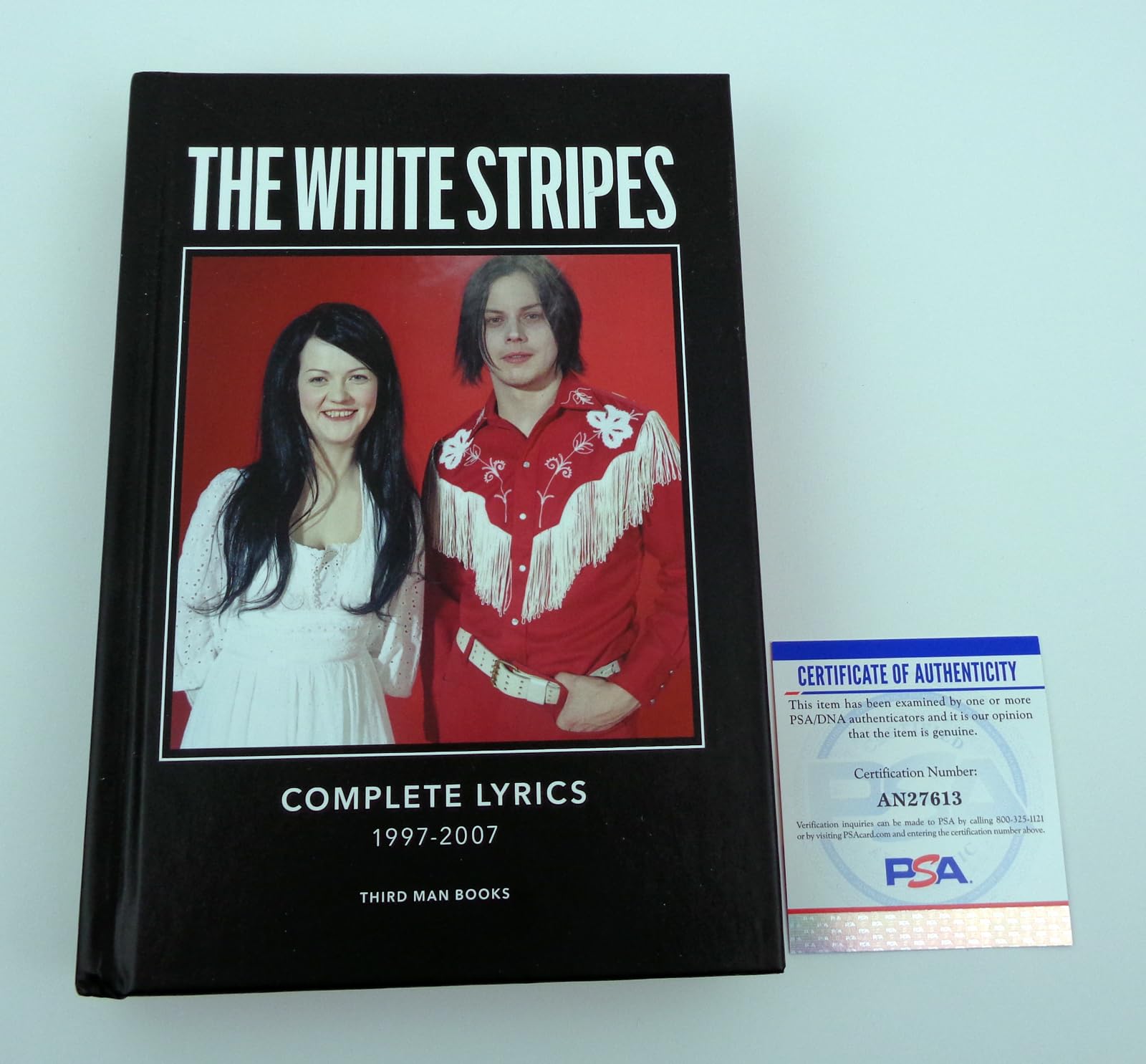Jack White Signed Autograph Complete Lyrics Book 1st Edition