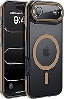 Vista 62 de Funda magnética para iPhone Air con protector de lente de cámara, protección grado militar de 10 pies, compatible con funda MagSafe Slim para iPhone