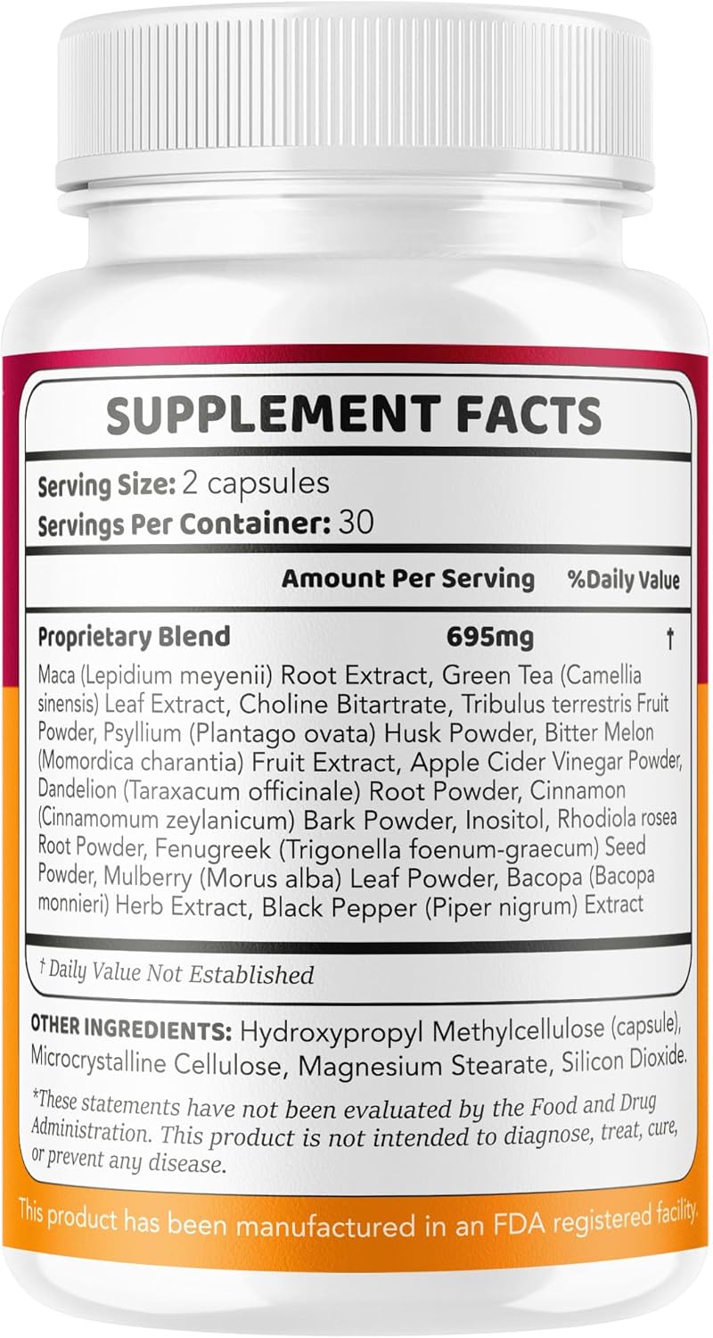 Glycetra Capsules - Official Advanced Glycogen Support Formula Vitamin Supplement Pills - Maximum Strength, Natural Glycetra for Overall Health & Wellness, 60 Capsules for 1 Month - Image 8