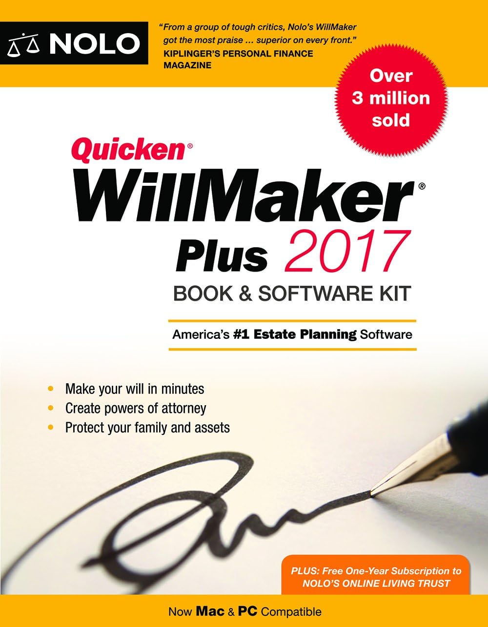 Quicken Willmaker Plus 2017: Book & Software Kit