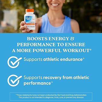Doctor's Best L Arginine Supplement for Men & Women - L-Arginine 1000 mg Per Serving, Supports Nitric Oxide (NO) Levels, Sustained Plus Immediate Release - 120 Bilayer Tablets