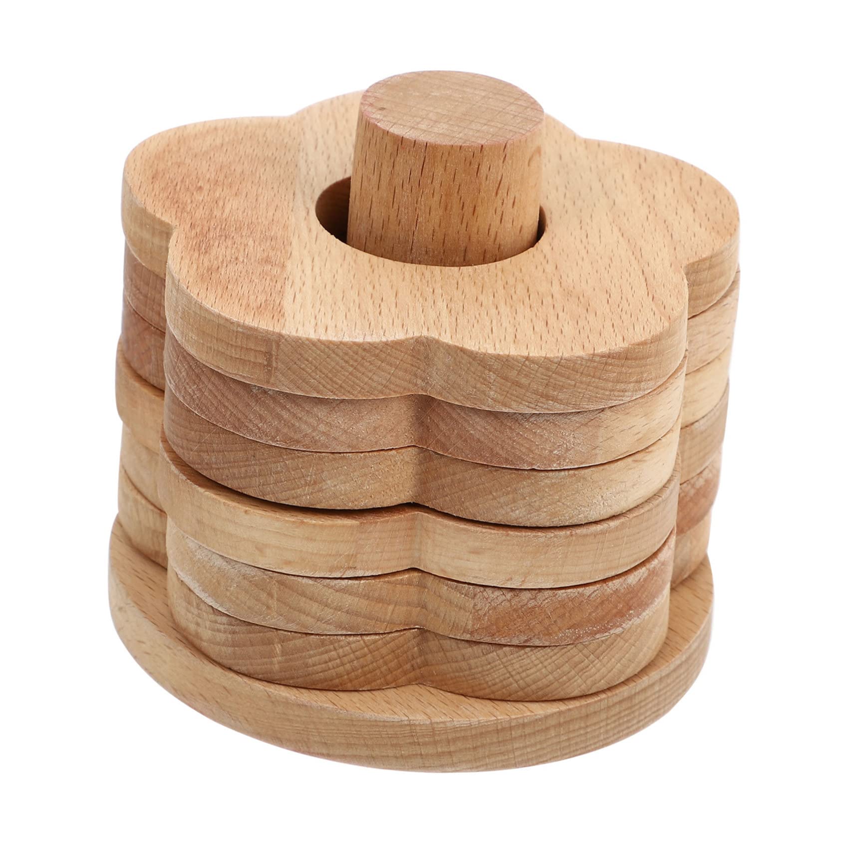 Dessous de tasse isolants Ciieeo | Lot de 7 pièces antidérapantes pour table
