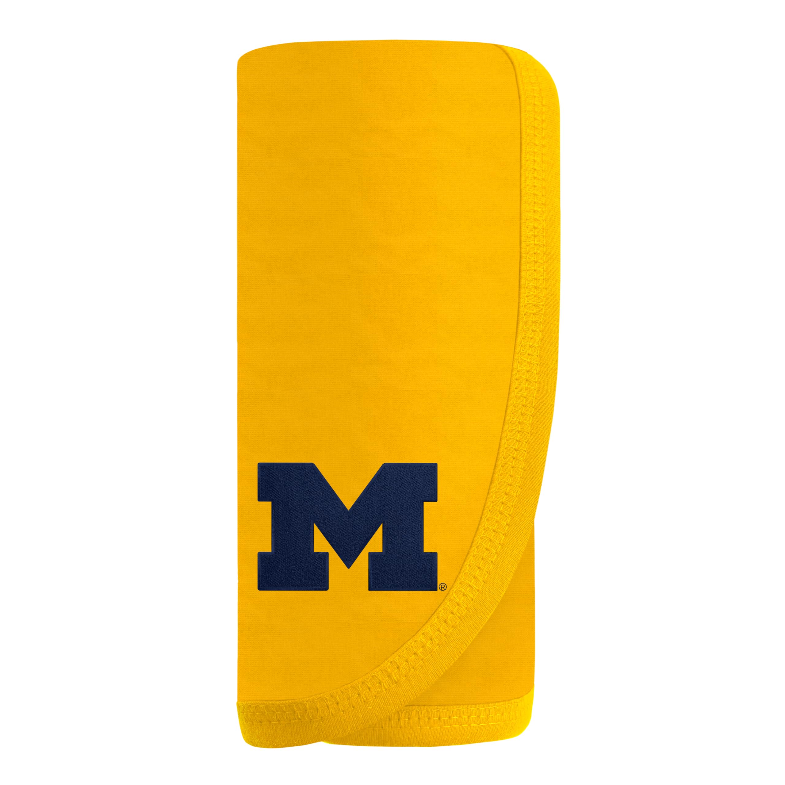 Creative Knitwear College Baby NCAA Infant Striped/Solid Blanket, Unisex, One Size 37.5 X 33.5