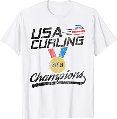 champion red white and blue shirt