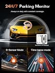 Dash Cam Arrière avant, Miofive 4K + 2K Complet HD Caméra Dash pour les voitures, 32GB SD Carte inclus, Bluetooth Wi-Fi intégré GPS, 3.0” IPS Écran avec contrôle d'application, capteur G, HDR, Vision nocturne, 24H Mode de stationnement