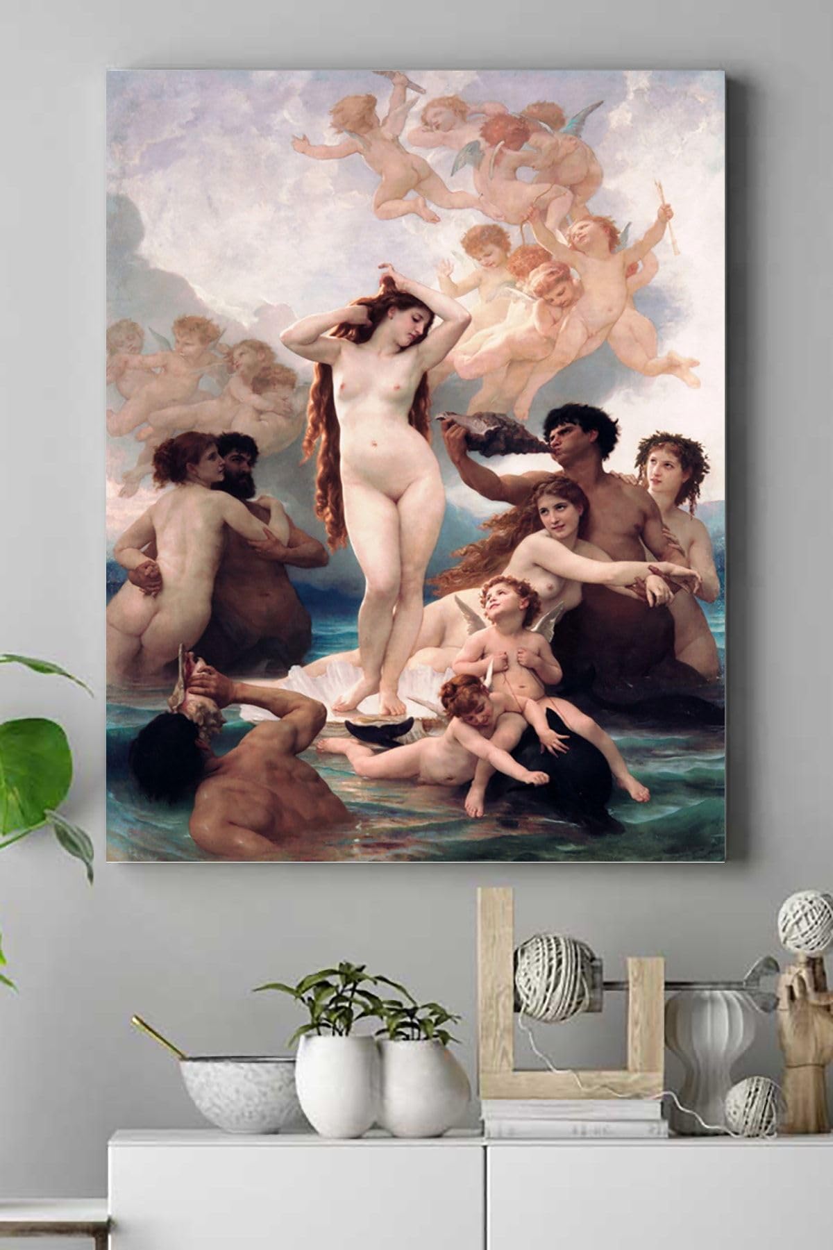 Postermanya (pster17745) Sanatsal Kanvas Tablo 40 x 60