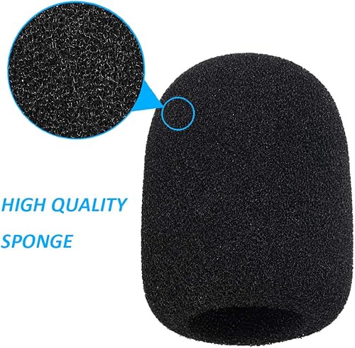Miniatura 5 de Filtro de micrófono Pop  Funda de espuma para parabrisas compatible con Elgato Wave 3 micrófonos de condensador USB premium para bloquear Plosives