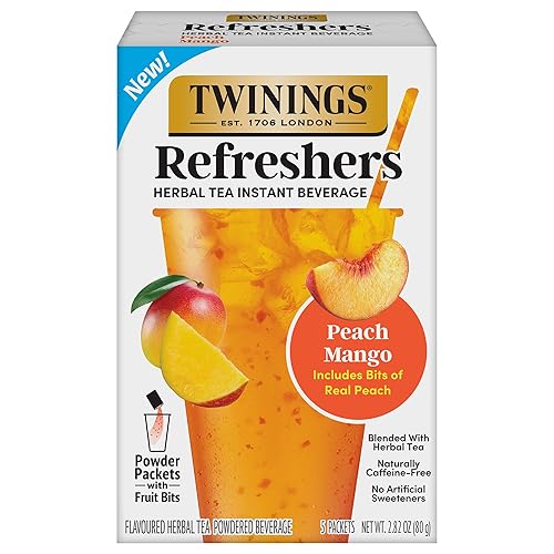 Vista 35 de Twinings Mixed Berries - Té negro con sabor de bayas mixtas para preparación de té helado, té con cafeína y sin azúcar, 20 unidades (paquete de 6)