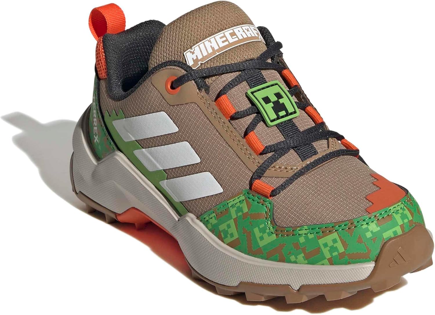 adidas Unisex-Child X Minecraft Terrex Ax4r Hiking Shoes (Little Kid/Big Kid)
