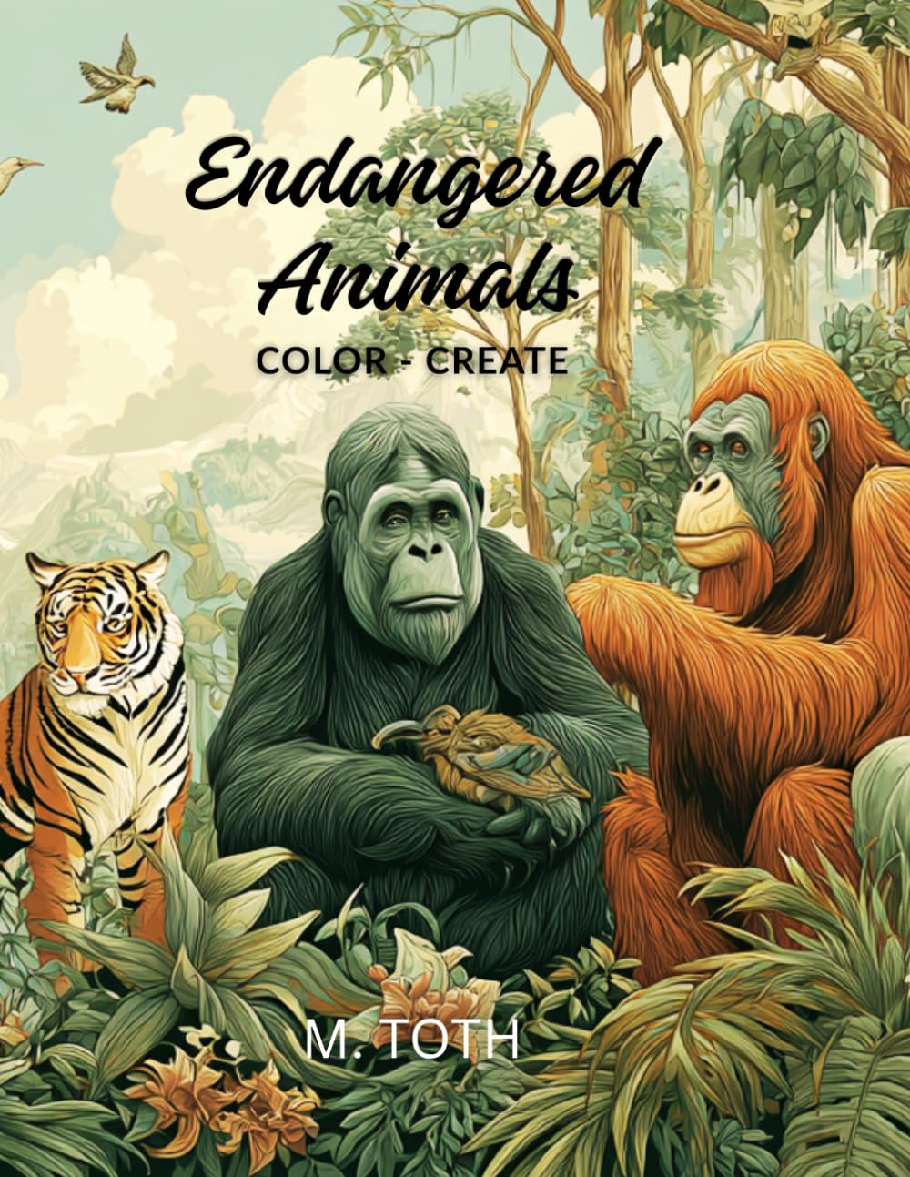 Endangered Animals: Color - Create