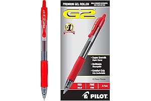 Pilot G2 Red Gel Ink Pen: The Vibrant and Precise Writing Instrument