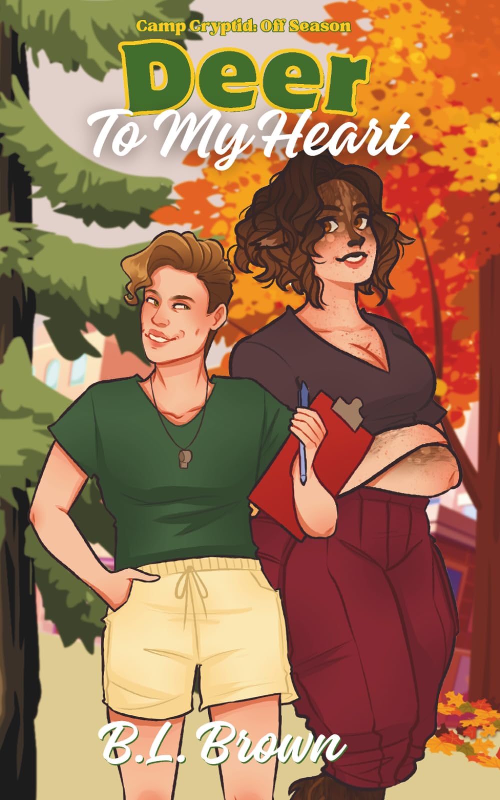 Deer To My Heart: A Sapphic Monster Romance (Camp Cryptid)