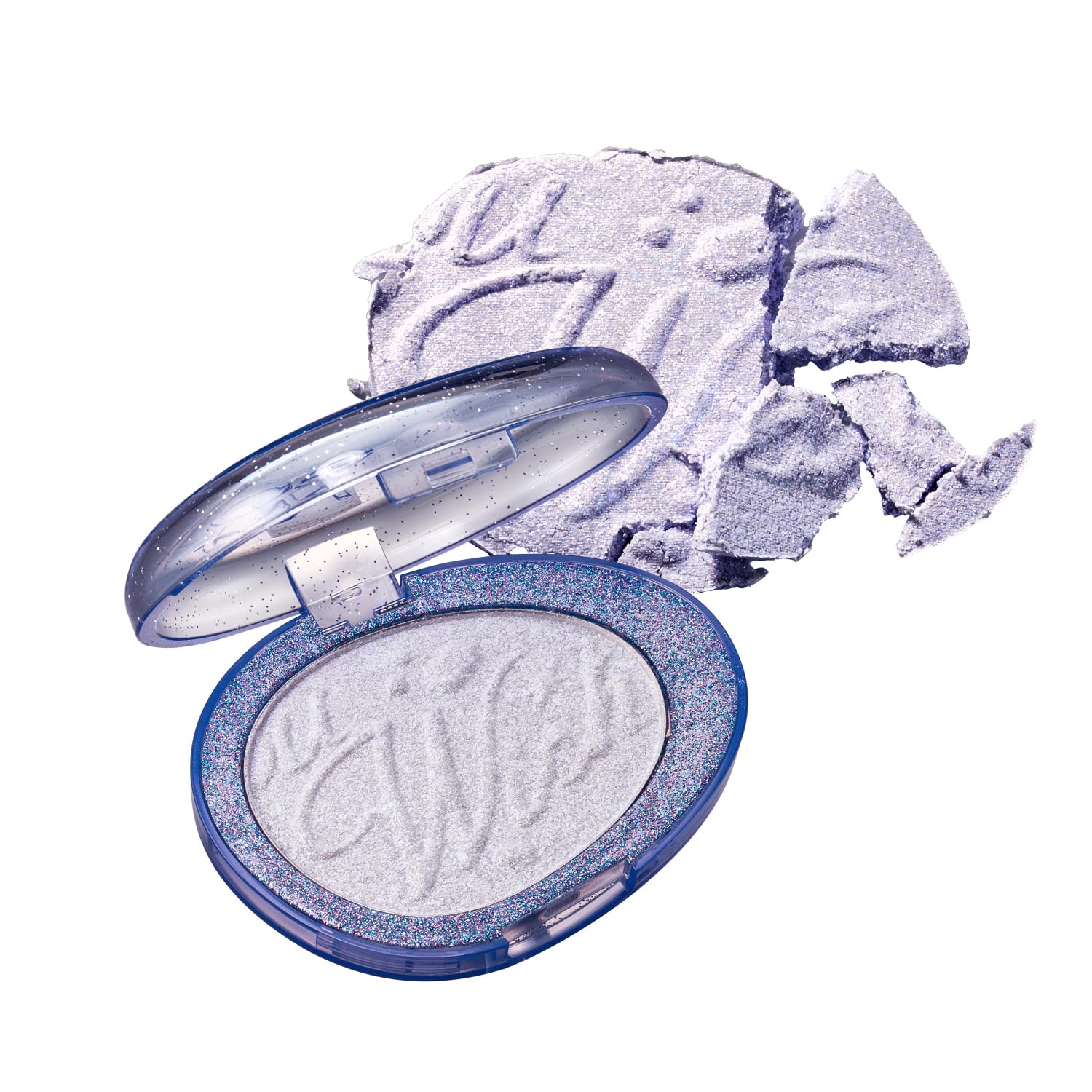 fwee Glitz Stone Highlighter | 12 Vibrant, Photogenic Shades, Long-lasting Glow, Daily Shimmer to Bold Glitter, Inspired by Birthstones – Merry Aurora | 5.2g
