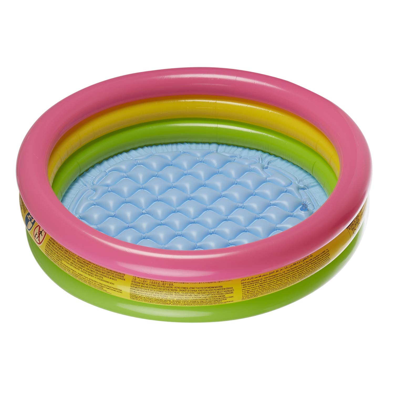 ANG Inflatable Kids Water Bath Tub Pool for Kids (2-Feet) (Multicolor)-image-40