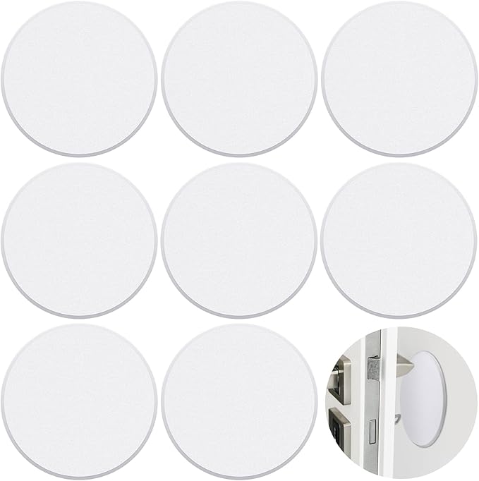 8 Pack Door Knob Protector Plastic 5 Inch Door Knob