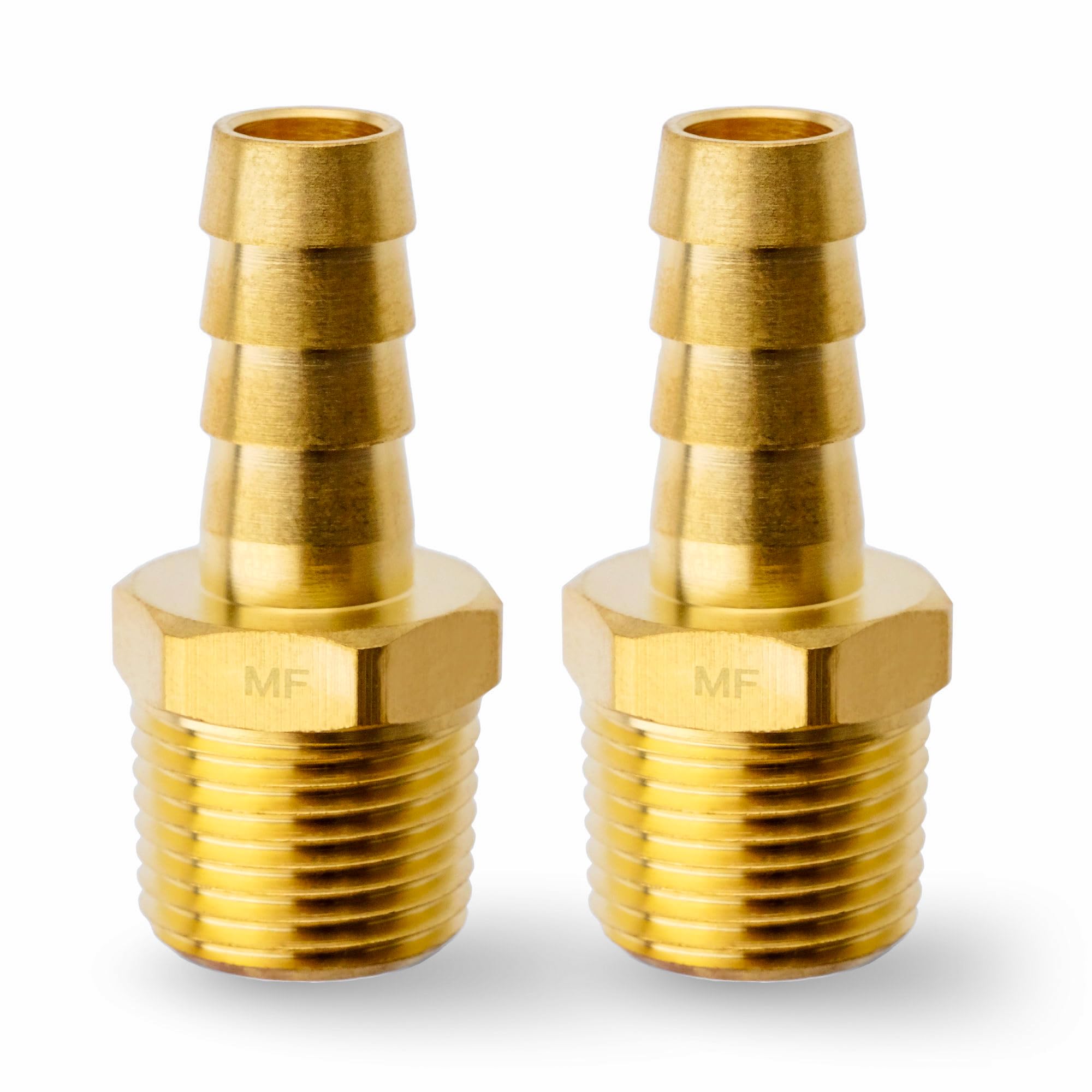 Raccord barbelé en laiton 9,5 mm pour réparer et connecter vos tuyaux défectueux