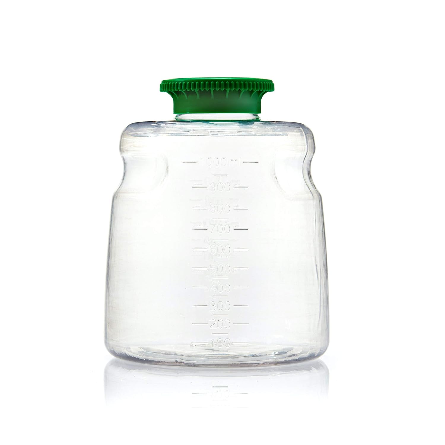 Autofil Sterile BPA-Free PETG Media Storage Bottles with SECUREgrasp GL45 Cap, 500mL, 24/CS