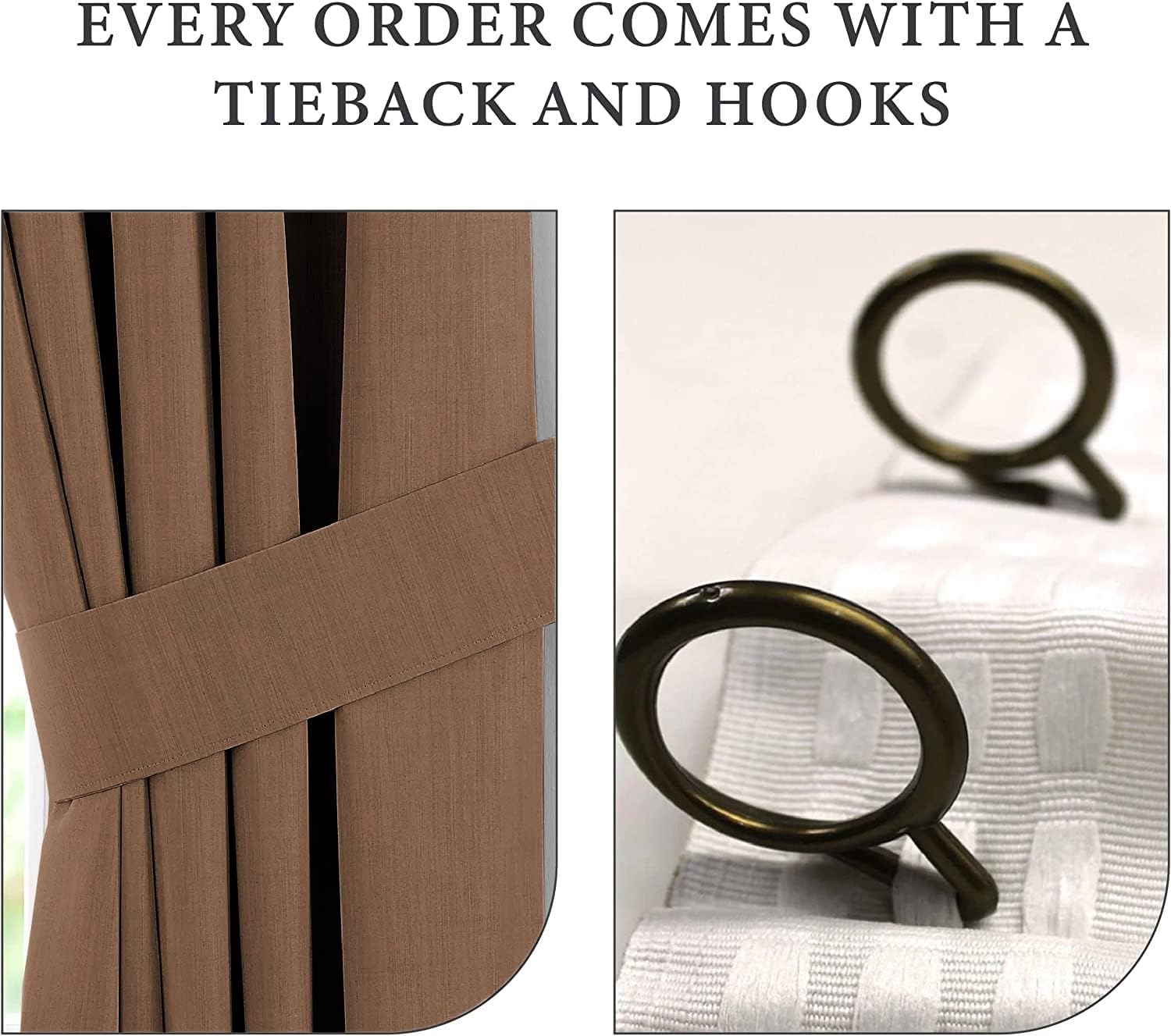 Pinch Pleated Curtains Room Darkening Polyester Curtain for Traverse Rod Living Room Bedroom Meetingroom Club Theater Patio Door (Coffee72 inch Wide by 72 inch Long- 1 Panel)