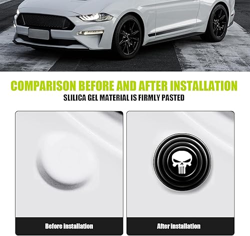 Miniatura 4 de 16 amortiguadores de puerta de automóvil, almohadilla de goma de silicona, junta gruesa de aislamiento acústico, dispositivo de protección universal