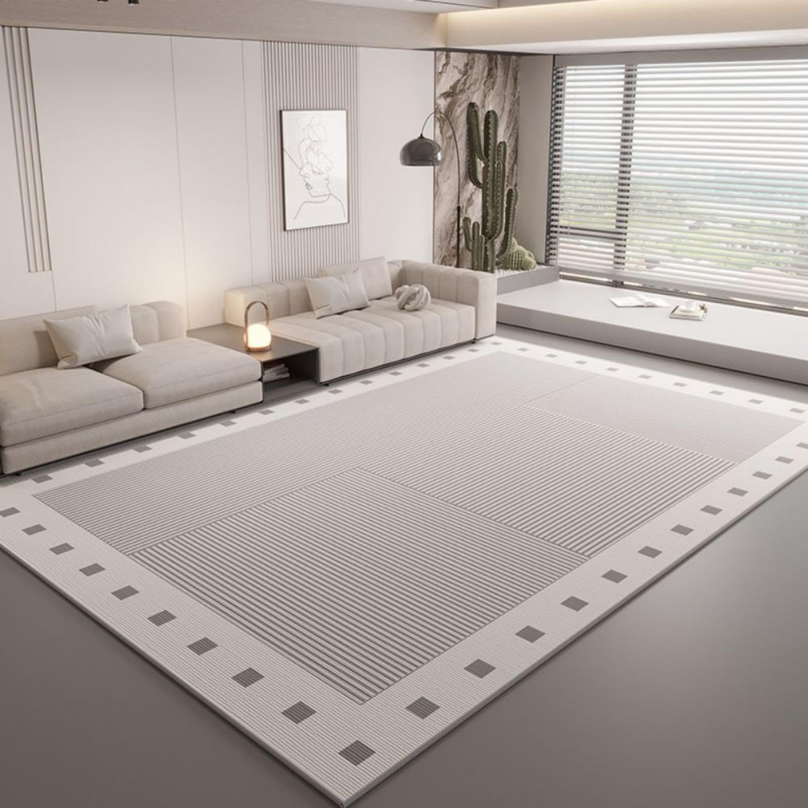 Tapis de salon lavable pour éliminer les taches tenaces