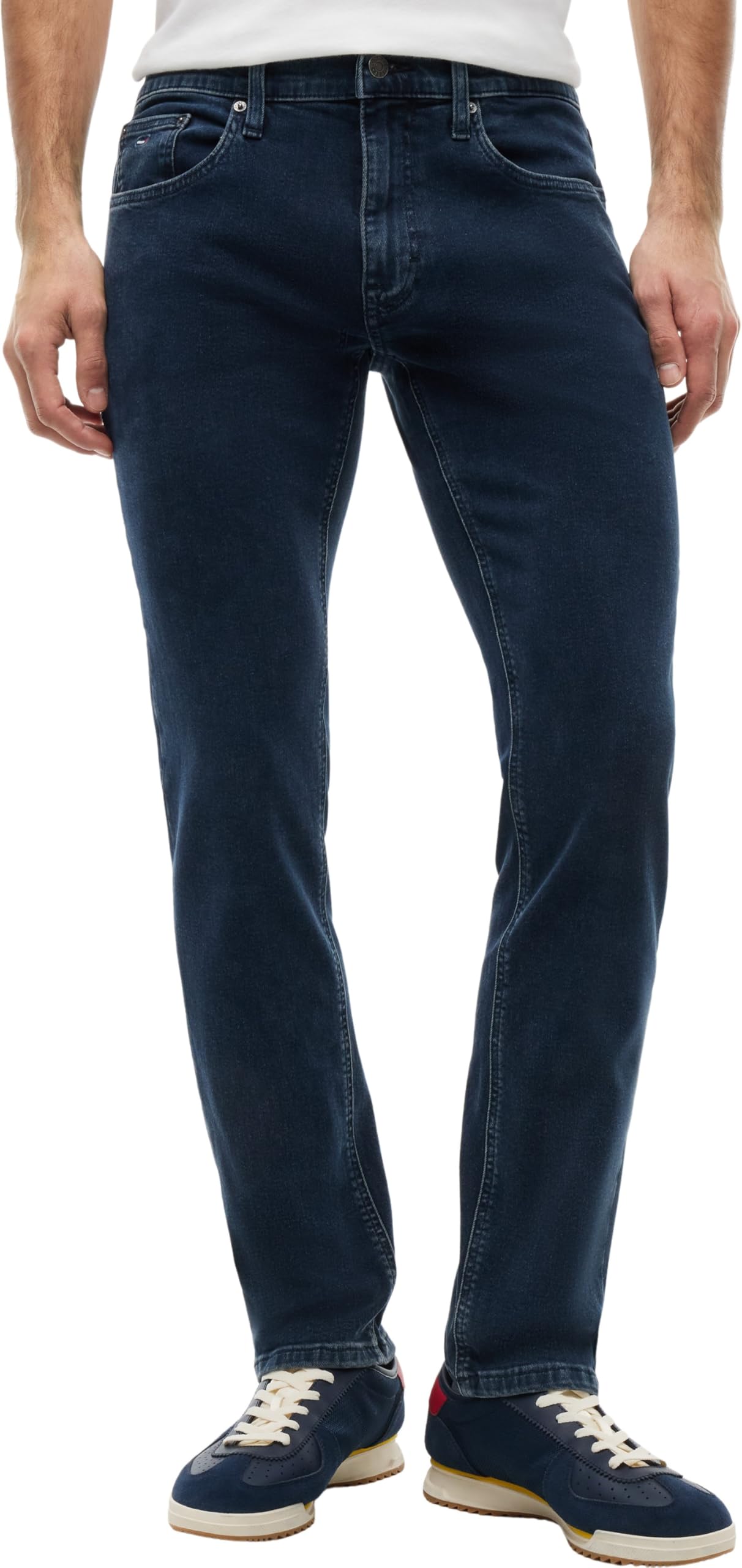 Tommy Jeans Men’s Scanton Slim Fit Jeans, Blue (Denim Blue Black), 30W/34L