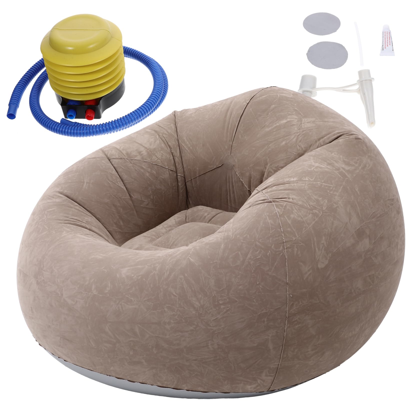 Fauteuil gonflable et pliable Milisten pour camping et extérieur