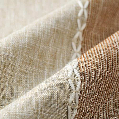 Miniatura 5 de VOGOL YouYee - Hermosas cortinaspersianaspanelestratamiento para la sala de estar del dormitorio, ojales superiores (2 paneles)