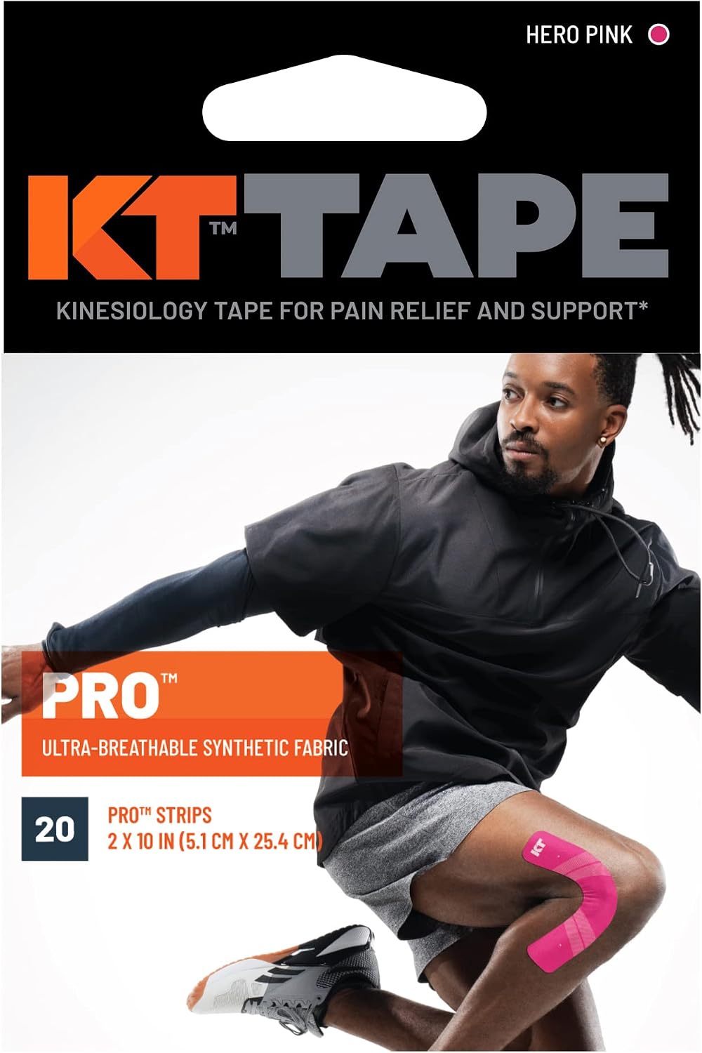 KT Tape — 20-полосная лента для синтетической кинезиологии Pro