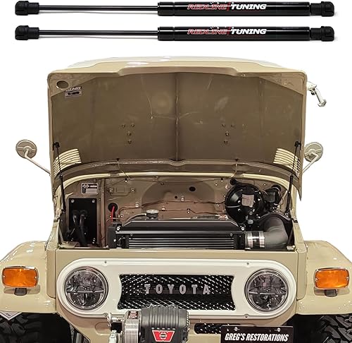 Miniatura 4 de Redline Tuning Sistema QuickLIFT Plus de capó 21-27002-02 compatible con Toyota Land Cruiser FJ40 1963-1982 (todos los componentes negros)