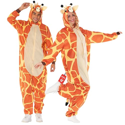 Morph Disfraz Jirafa Adulto, Disfraz Animal Halloween Adulto, XL