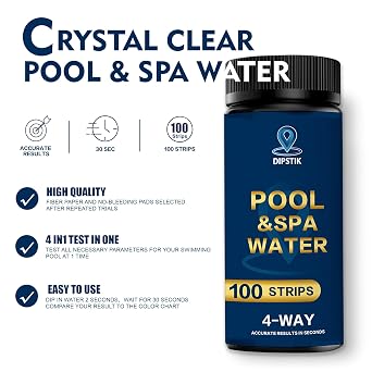 2 in 1 Pool Test Strips and 7-Way Aquarium Test Kit