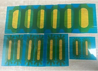 Film Membranes Stickers Replacement Fit for 7D Anti Wrinkle Beauty Machine Cartridge Heads Different Size