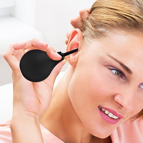 Miniatura 7 de 7.6 fl oz de cera de oído Sy anillo de mano bombilla de oído anillos Sy anillo de bola lavado exprimir bombilla succión para adultos tamaño