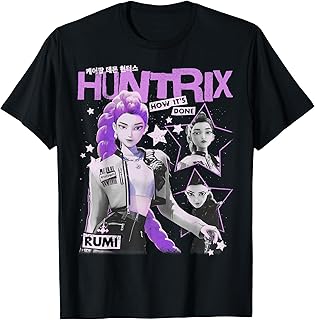 Kpop Demon Hunters Rumi Vintage Y2K Style Poster T-Shirt