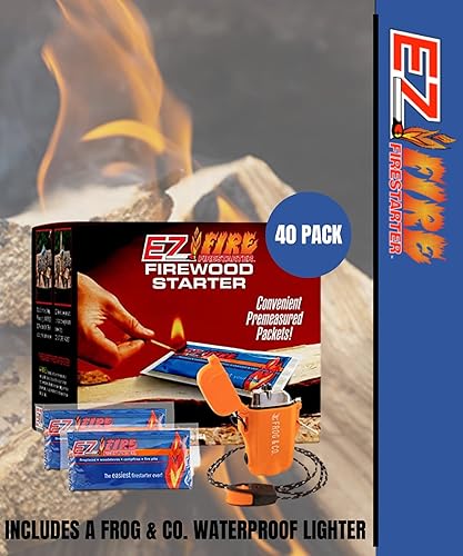 Miniatura 3 de Paquetes de gel de arranque de fuego seguros, multiusos, eficaces e impermeables para uso en interiores o exteriores y encendedor Tesla resistente