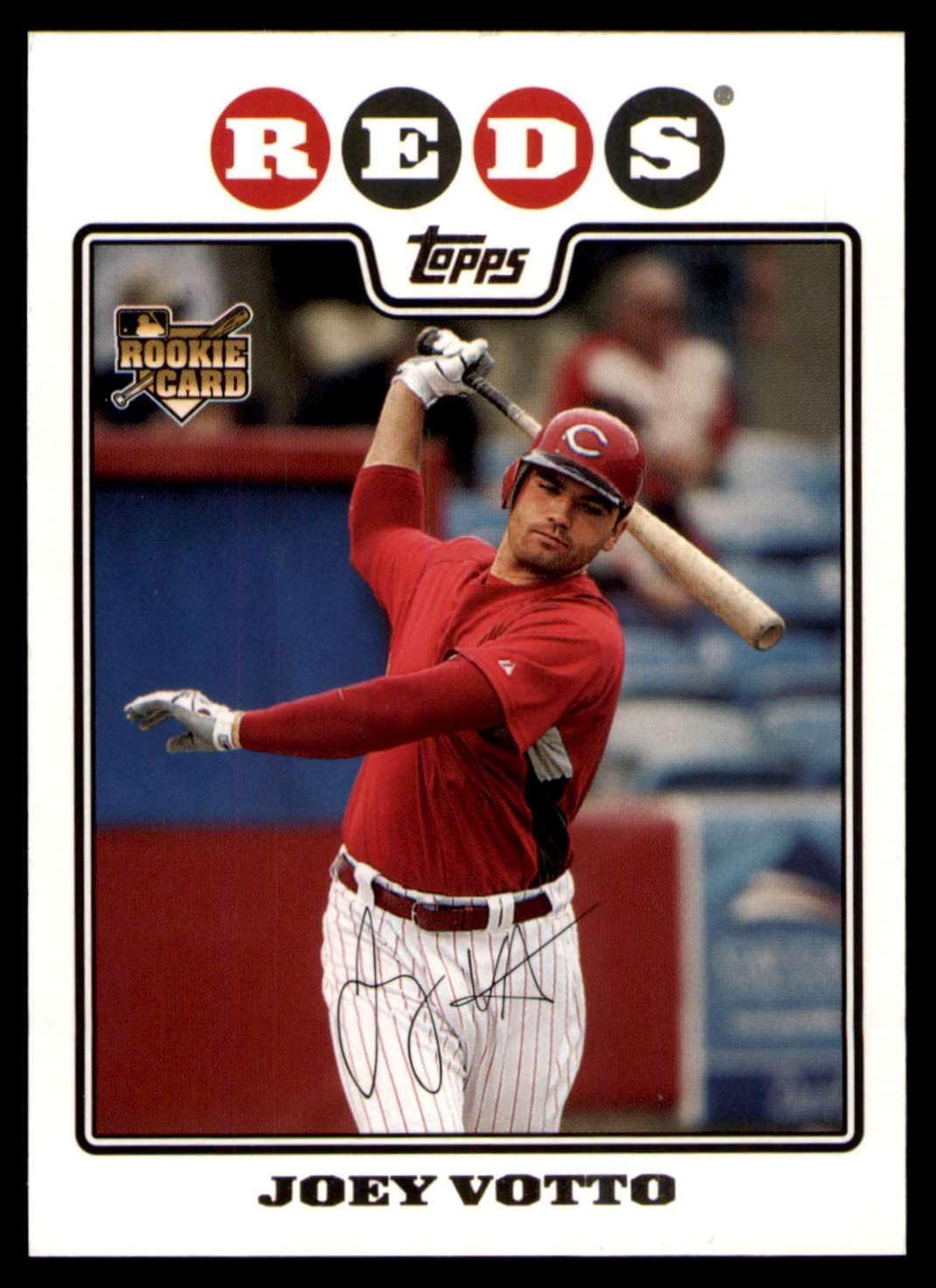 2008 Topps #319 Joey Votto Cincinnati Reds (Baseball Card) NM Reds