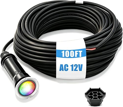 12V 1.5 Inch Pool Lights for Inground Pool Replacement for GloBrite 602055