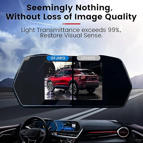 Vista 23 de GFJNFG 2022 Trax - Protector de pantalla compatible con Chevy Trax 2017-2022, pantalla táctil de 7 pulgadas, accesorios Trax 2022, vidrio templado