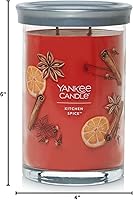 Vista 10 de Yankee Candle - Vela perfumada en tarro grande con hasta 80 horas de tiempo de combustión, mezcla premium de cera vegetal para una combustión