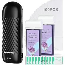 Roll On Wax Kit for Hair Removal with 2 Honey Soft