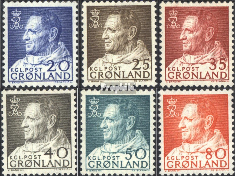 Prophila Collection Danimarca - Groenlandia 147-154 (Completa Edizione) Volume 1984 completaett MNH ** MNH 1984 Arte, Flora, Henrik, Colonizzazione u