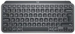 Teclado sem fio Logitech MX Keys Mini com Iluminação Inteligente, Conexão USB ou Bluetooth Easy-Switch para até 3 dispositivos e Bateria Recarregável - Grafite