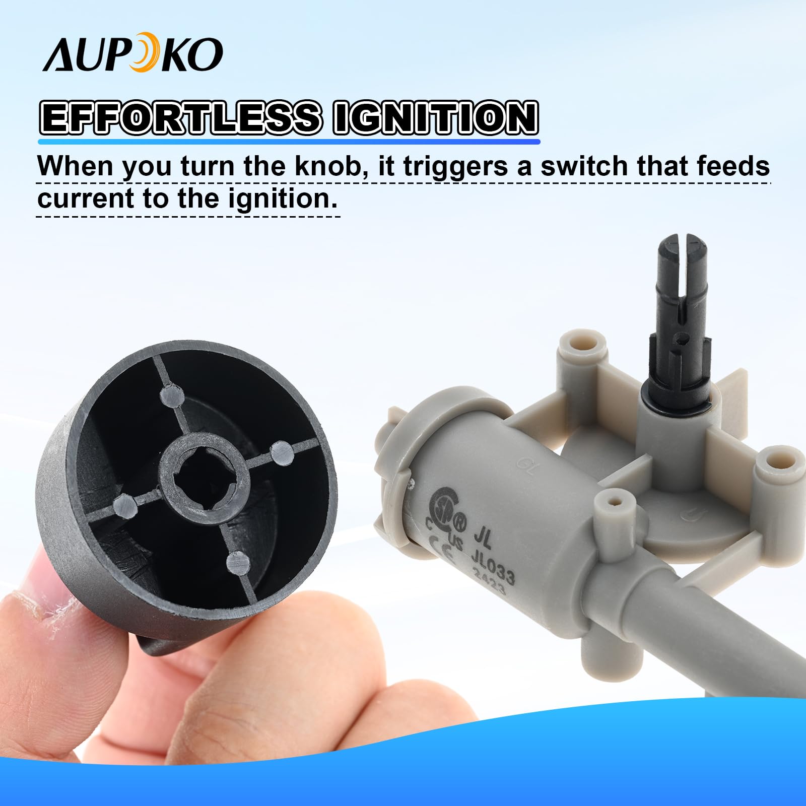 Amazon.com : Aupoko 3 Outlet Rotary Piezo Ignitor with Knob