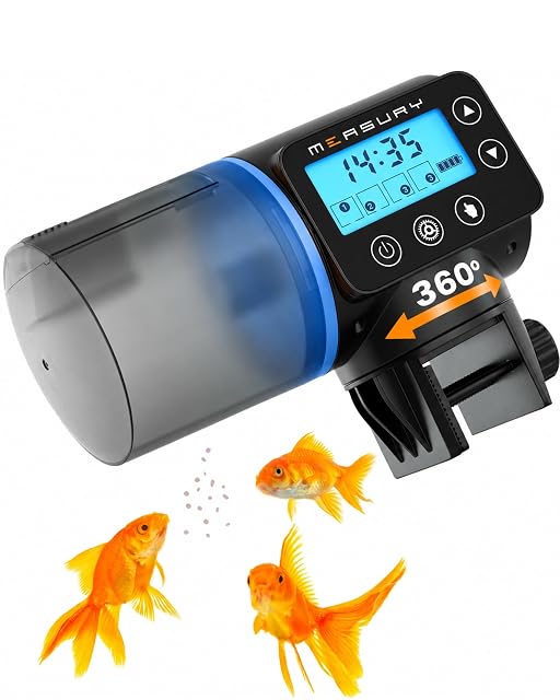 Measury Comedero Automatico Peces - Alimentador automatico Acuario