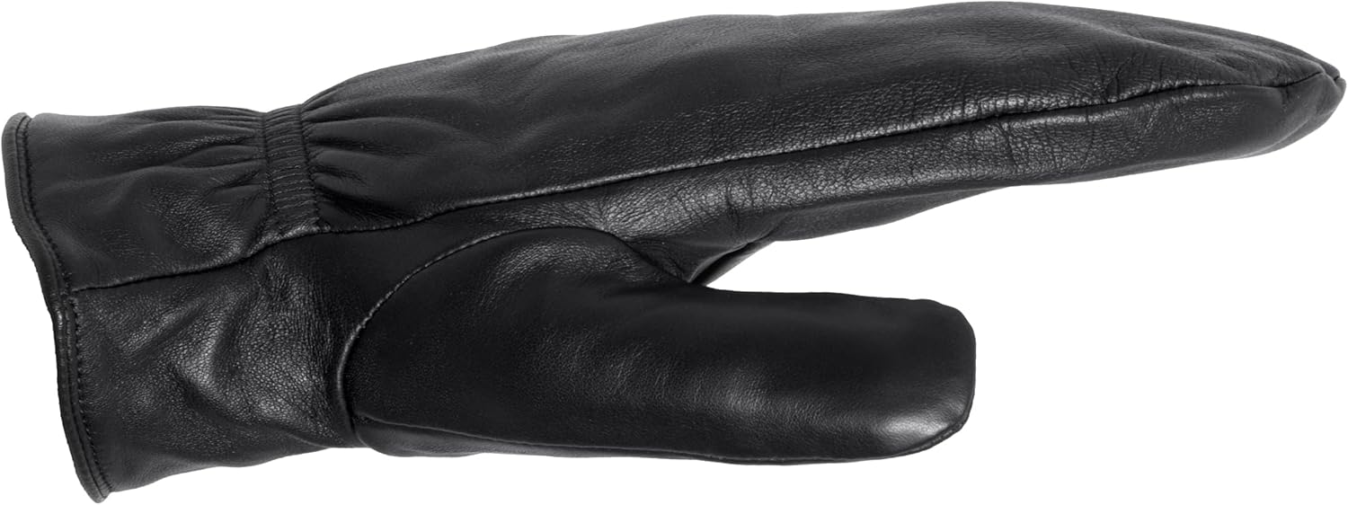 Breckenridge Women's Leather Mittens Sheepskin Thinsulate Finger Lined Winter Driving & Ski Glittens