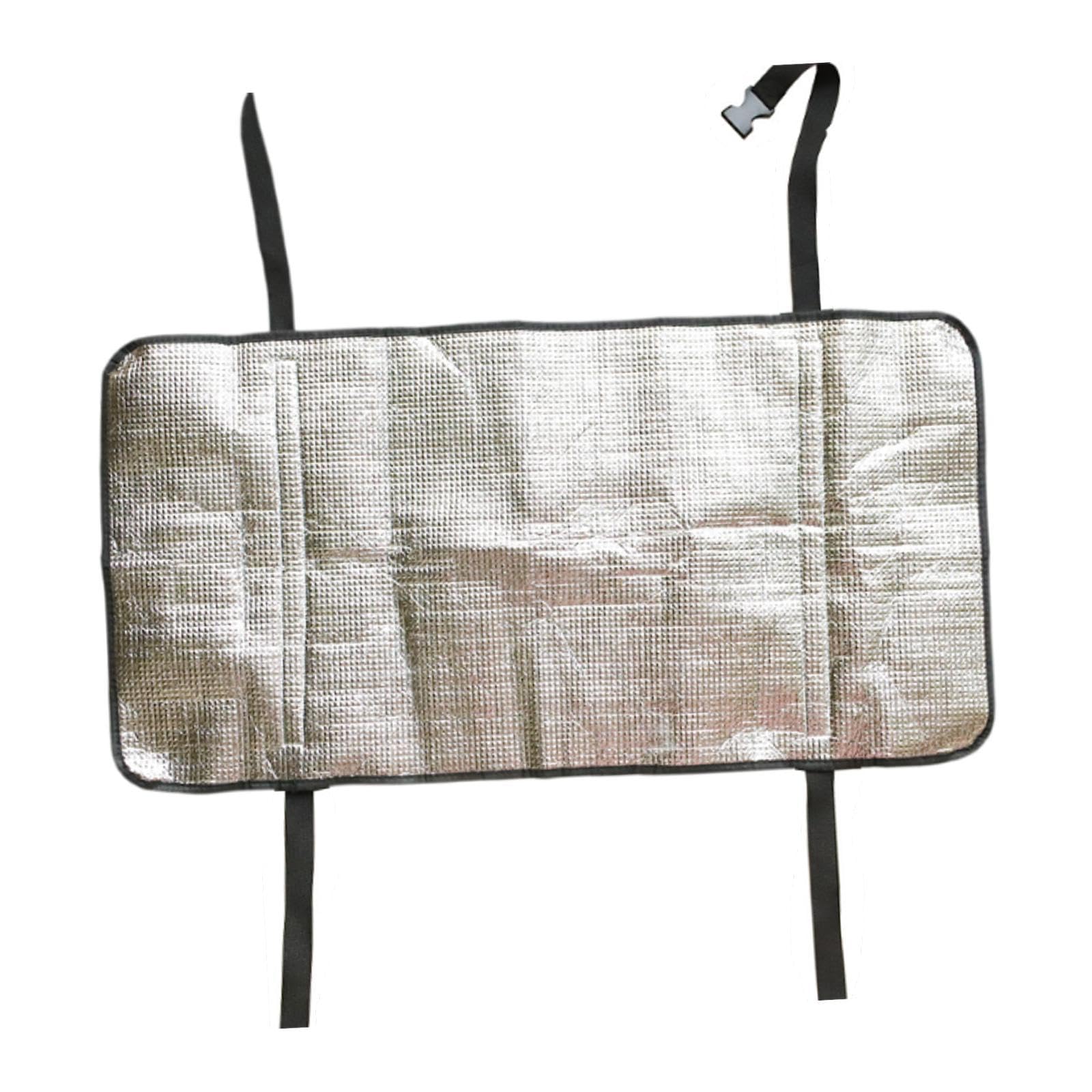 Tityvirnix Silver Air Conditioner Cover Dust Cover Outdoor Outside Air Conditioner Outer Cover
