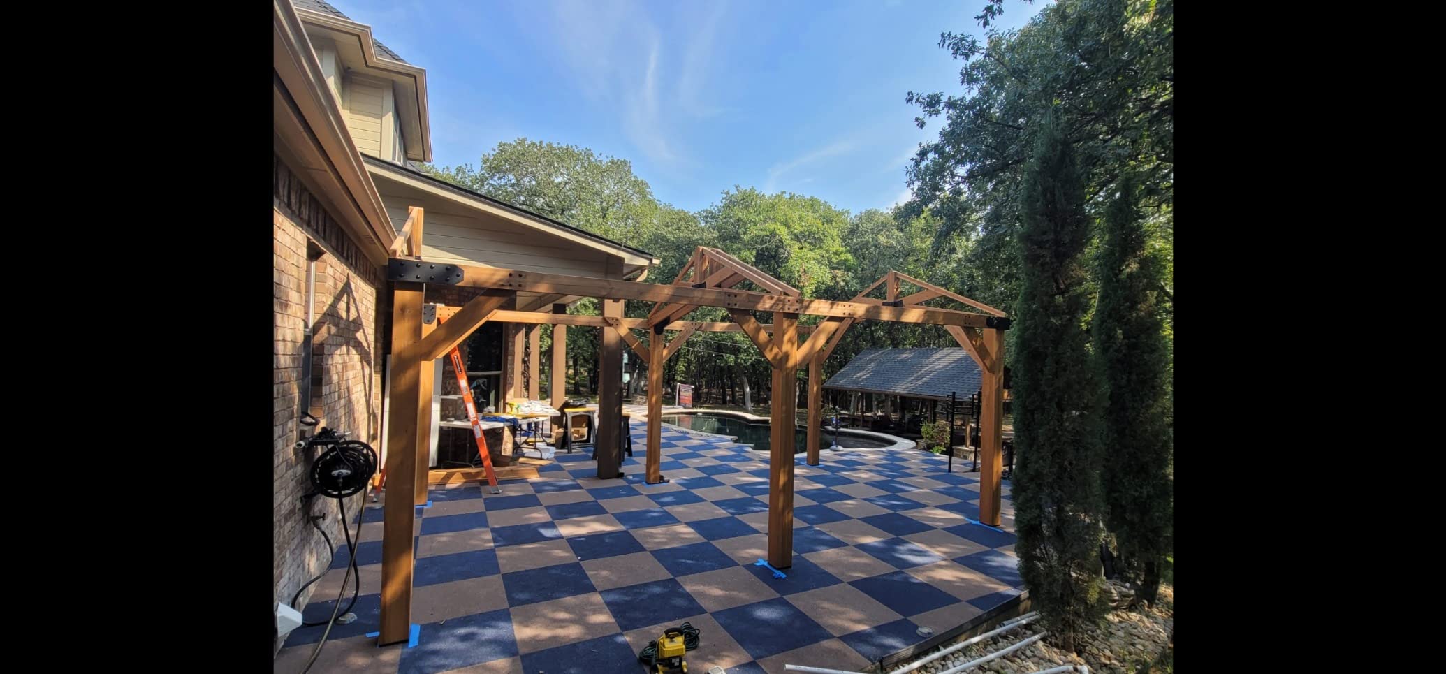 111/mo Finance Backyard Discovery Norwood 20 ft. x 12 ft. All Cedar